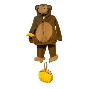 Old Navy Infant Baby Size 12 24 Months Monkey Chimp Costume Dress Up Halloween w